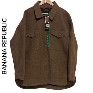 New With Tag Banana Republic Women's
Dark Brown Jacket Size XL